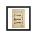 Vintage Schick Patent Drawing Framed Print - Phoenix Artisan Accoutrements