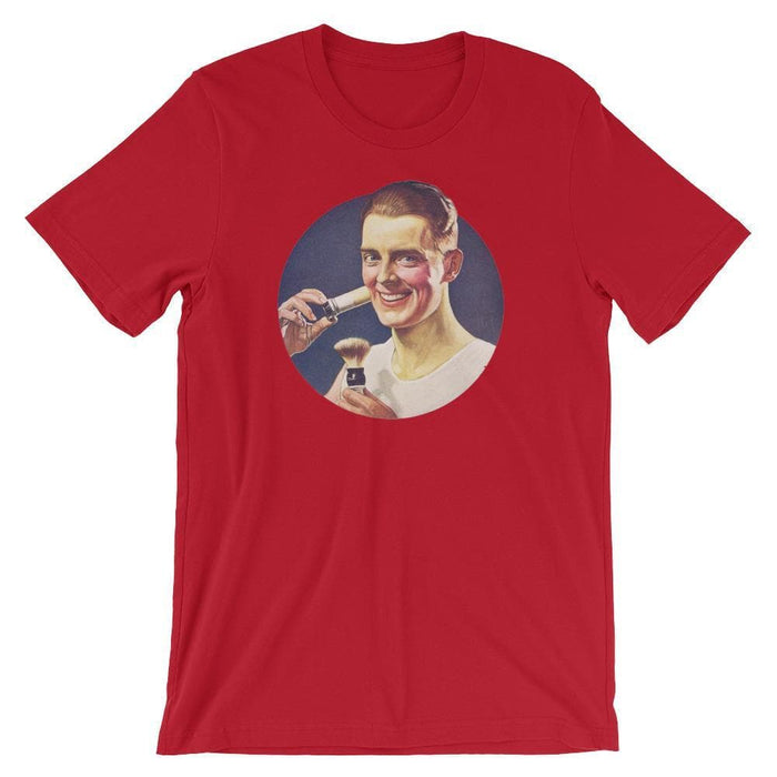 Vintage Shave Stick Ad 1918 Short-Sleeve Unisex T-Shirt - Phoenix Artisan Accoutrements