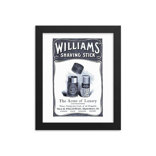 Vintage Shave Stick Advert Framed Print 3 - Phoenix Artisan Accoutrements