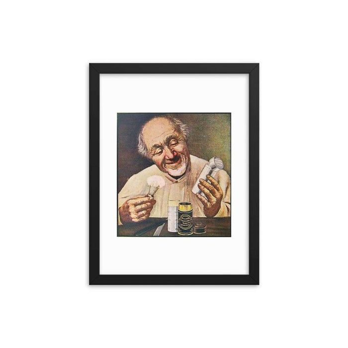 Vintage Shave Stick Advert Framed Print - Phoenix Artisan Accoutrements