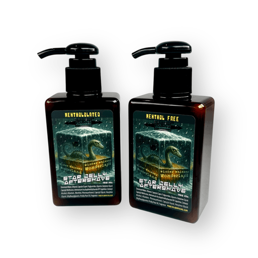 Winter Whiskey Wonderland Star Jelly Aftershave | A Warm, Boozy Beast From Beyond! - Phoenix Shaving