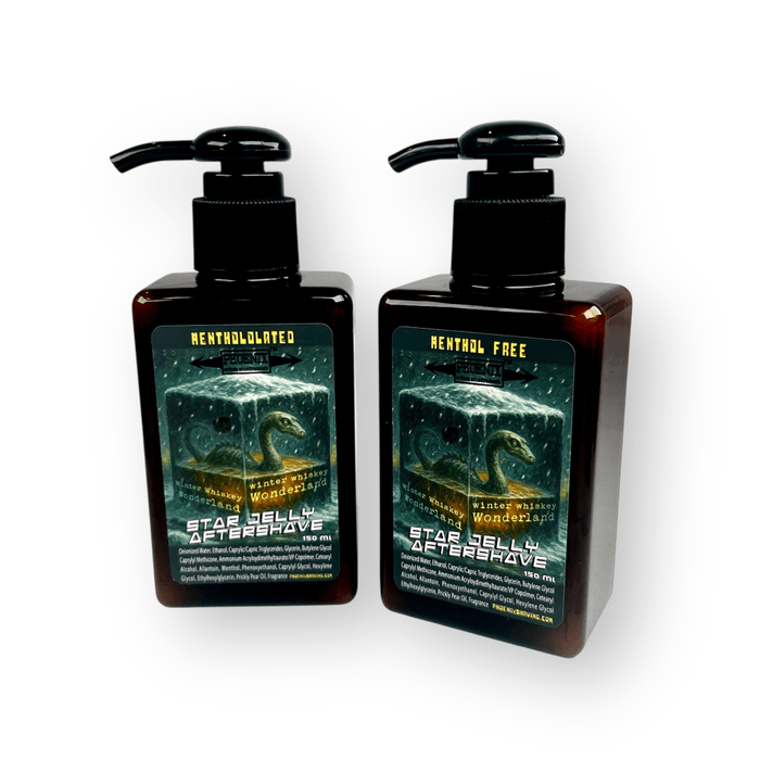 Winter Whiskey Wonderland Star Jelly Aftershave | A Warm, Boozy Beast From Beyond! - Phoenix Shaving