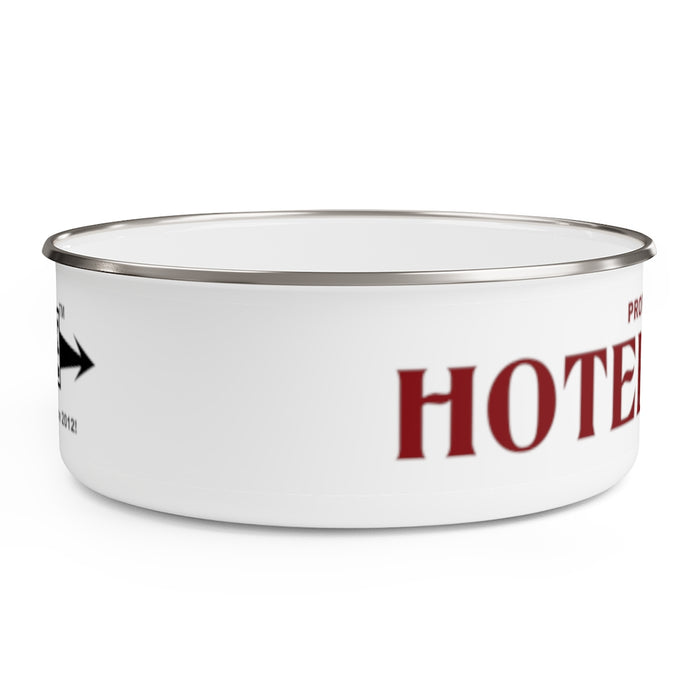 Hotel Cecil Enamel Lather Shave Bowl Bowl w/ Lid! | Stainless Steel | 30 oz - Phoenix Artisan Accoutrements