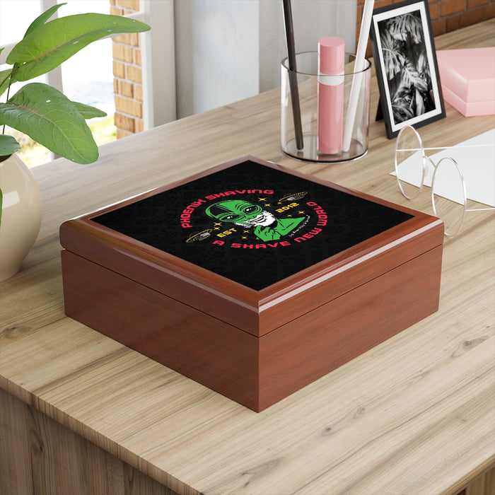 Official Phoenix Shaving Alien Blade Stash Box | Available in 3 Finishes! | Listing for 1 Box - Phoenix Artisan Accoutrements