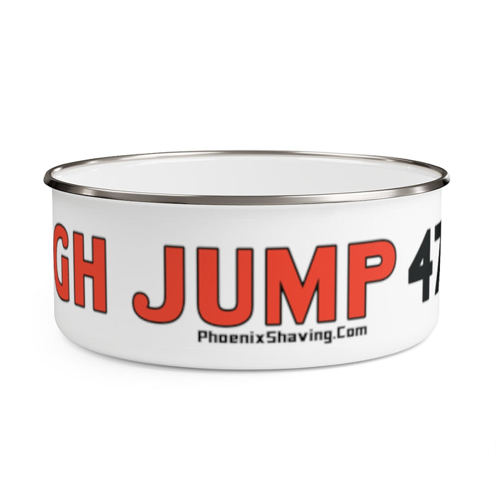 High Jump 47 Lather Shave Bowl w/ Lid! | Stainless Steel | 2 Sizes! - Phoenix Artisan Accoutrements