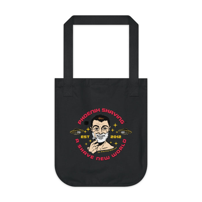 Official Phoenix Shaving Organic Canvas Tote Bag | Shaving Man | Available in Multiple Colors - Phoenix Artisan Accoutrements