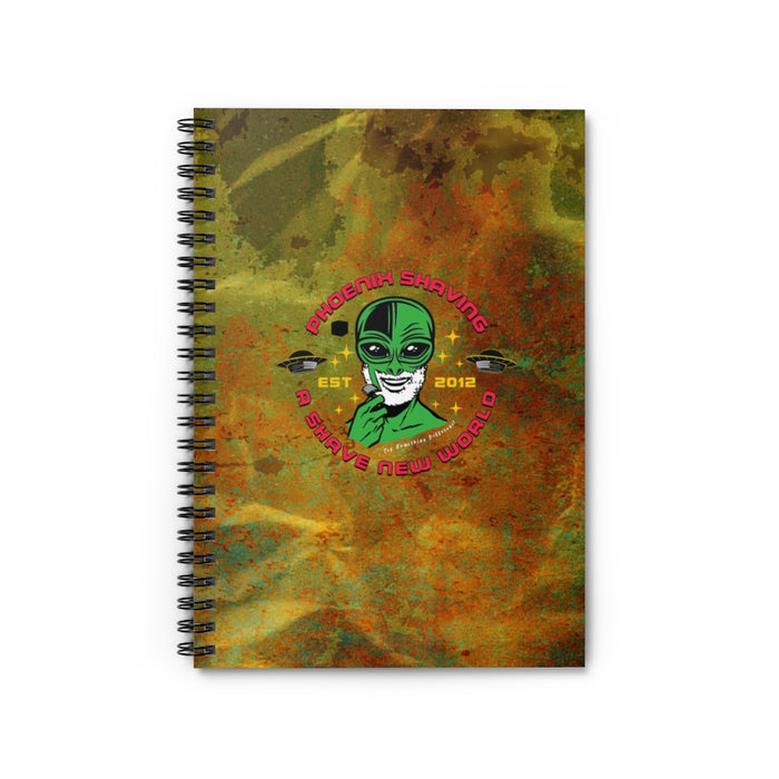 Official Phoenix Shaving Spiral Notebook | 6x8 Ruled Line - Phoenix Artisan Accoutrements