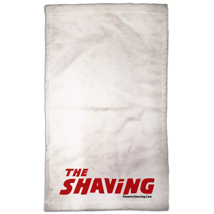 The Shaving Haunted Hand Towel | 15 x 25 | Perfect for a "Hot Towel" - Phoenix Artisan Accoutrements
