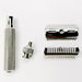 The Ascension Twist-Adjustable Double Open Comb Safety Razor | Removable Bomb Tips! | 316L Stainless Steel - Phoenix Artisan Accoutrements