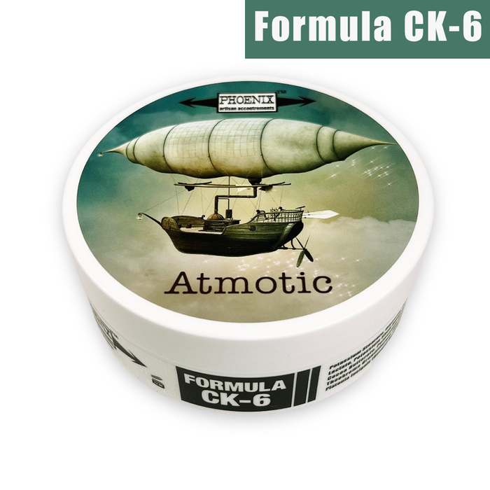 Atmotic Artisan Shave Soap - Ultra Premium Formula CK6 - Distinct, Superb, Profound - Phoenix Artisan Accoutrements
