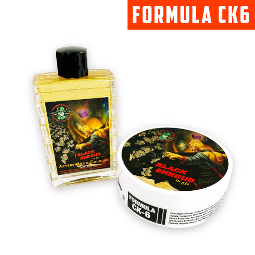 Black Shroud Artisan Shaving Soap & Aftershave Bundle Deal | Ultra Premium CK-6 Formula | Homage To A Classic! - Phoenix Artisan Accoutrements
