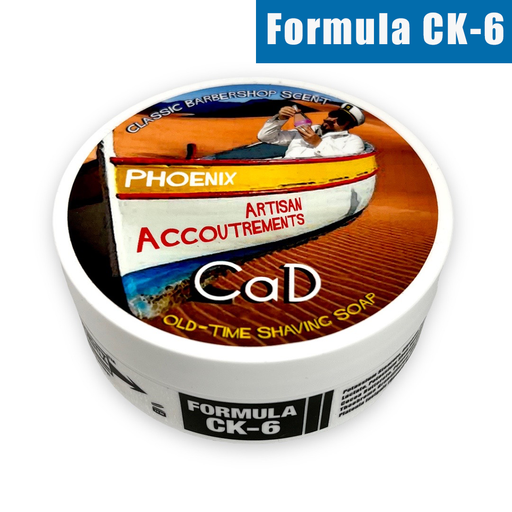 CaD Artisan Shaving Soap | Ultra Premium CK-6 Formula - Phoenix Artisan Accoutrements