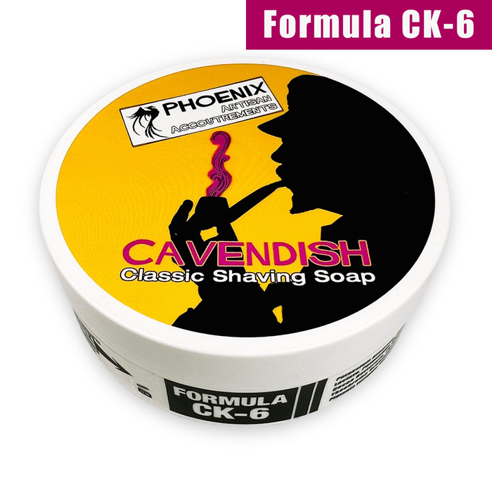 Cavendish Artisan Shaving Soap | Ultra Premium CK6 Formula - Phoenix Artisan Accoutrements