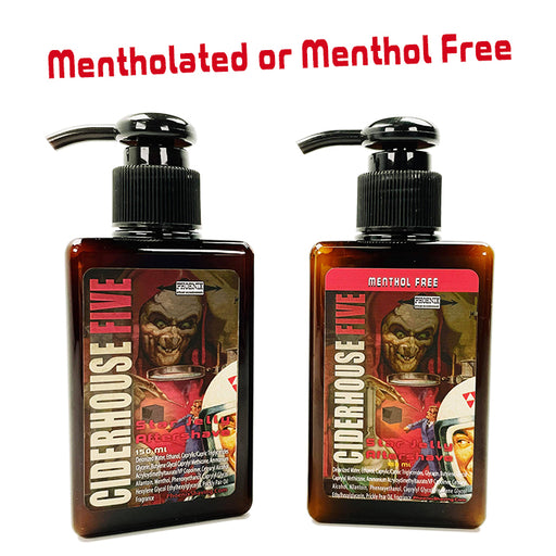 Ciderhouse 5 Star Jelly Aftershave | Mentholated or Menthol Free | 150 Ml - Phoenix Artisan Accoutrements
