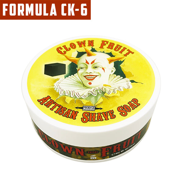 Clown Fruit Artisan Shaving Soap | Ultra Premium CK-6 Formula | Yes, It Glows In The Dark! | 4 oz - Phoenix Artisan Accoutrements