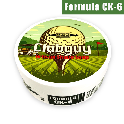 Clubguy Artisan Shave Soap | Ultra Premium Formula CK-6 - Phoenix Artisan Accoutrements