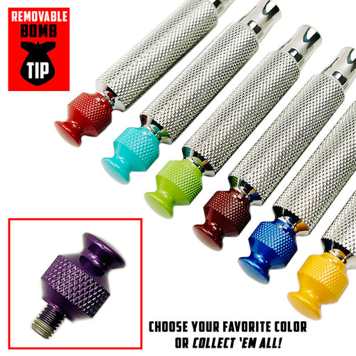 Color Bomb Tips | Color Tip Series | 316L Stainless Steel | TIP ONLY | Available in 7 Colors! - Phoenix Artisan Accoutrements