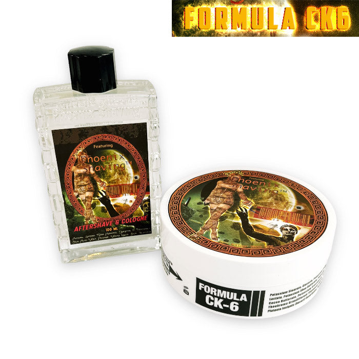 Danaid Foil 50 Artisan Shaving Soap & Aftershave Bundle | Ultra Premium CK-6 Formula | Valentine Seasonal Release! - Phoenix Artisan Accoutrements