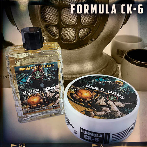 Diver Down Artisan Shaving Soap & Aftershave Bundle Deal | Ultra Premium CK-6 Formula | Homage to the Original Seaforth Spiced! - Phoenix Artisan Accoutrements