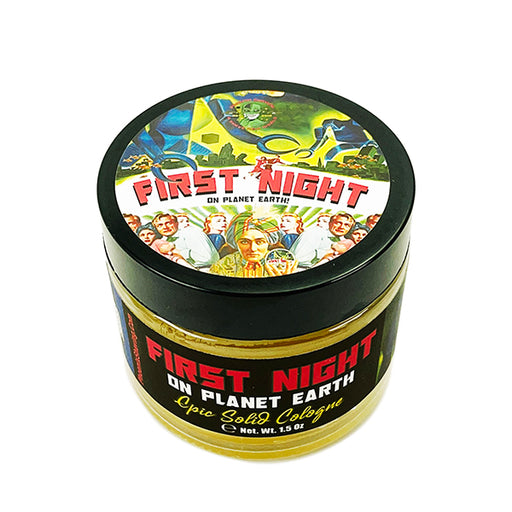 First Night [On Planet Earth] Solid Cologne | Contains Prickly Pear Oil | Refreshing & Festive - Phoenix Artisan Accoutrements