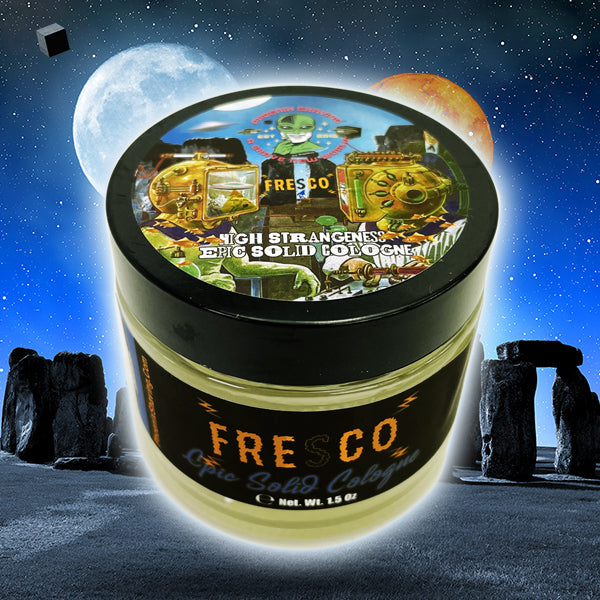 Fresco Solid Cologne | Contains Prickly Pear Oil | Homage To Vintage Old Spice Fresh Scent! - Phoenix Artisan Accoutrements