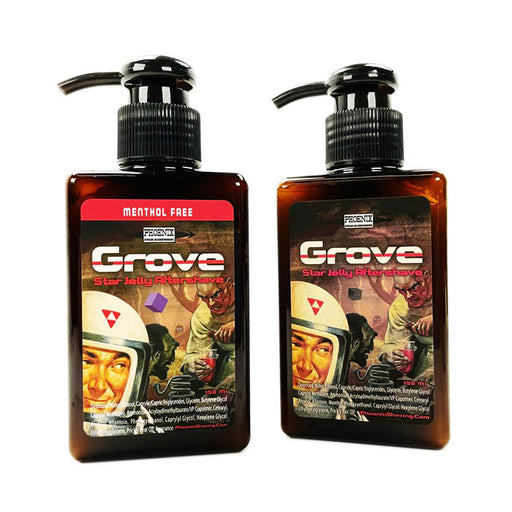 Grove Star Jelly Aftershave | Choose Mentholated or Menthol Free | A Fall/Winter Favorite! | 150 Ml - Phoenix Artisan Accoutrements