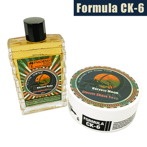 Harvest Moon Artisan Shaving Soap & Aftershave Bundle Deal | Ultra Premium CK-6 Formula | A Phoenix Shaving Classic! - Phoenix Artisan Accoutrements