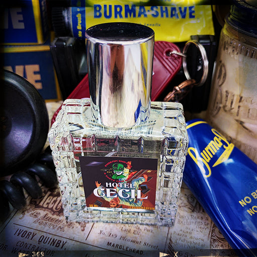 Hotel Cecil Eau De Parfum | Homage To The Original Burma Shave | 30 Ml EDP - Phoenix Artisan Accoutrements