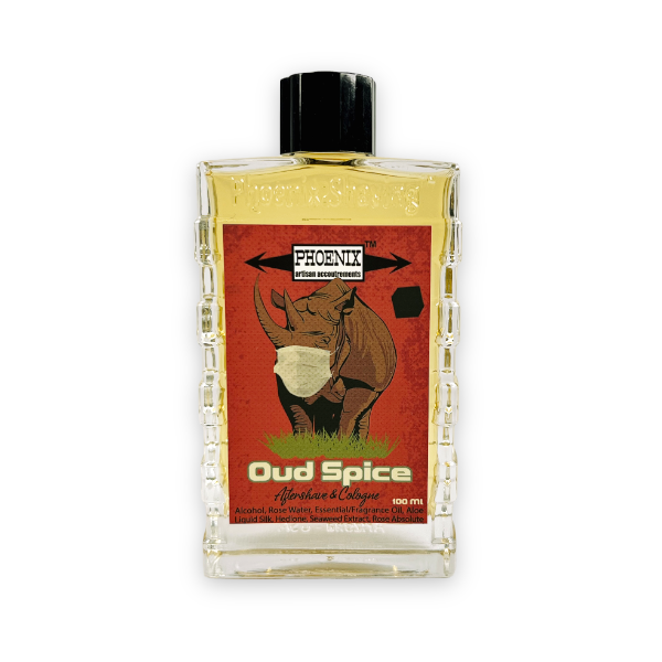 Oud Spice Aftershave & Cologne | A Rare Drop! | 100ml (3.4 fl oz) - Phoenix Artisan Accoutrements