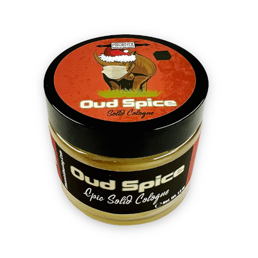 Oud Spice Solid Cologne | Contains Prickly Pear Oil | A Rare Drop! - Phoenix Artisan Accoutrements