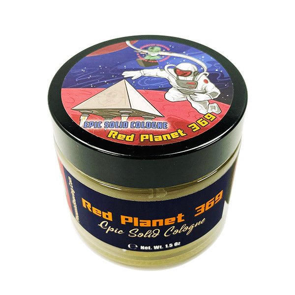 Red Planet 369 Solid Cologne | Contains Prickly Pear Oil | A Classic Martian Barbershop - Phoenix Artisan Accoutrements