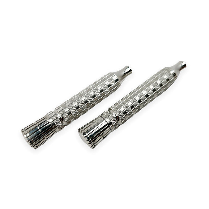 Removable Tip FLARE Tip Handle | 316L CNC Machined Stainless Steel | 2 Size Options! - Phoenix Artisan Accoutrements