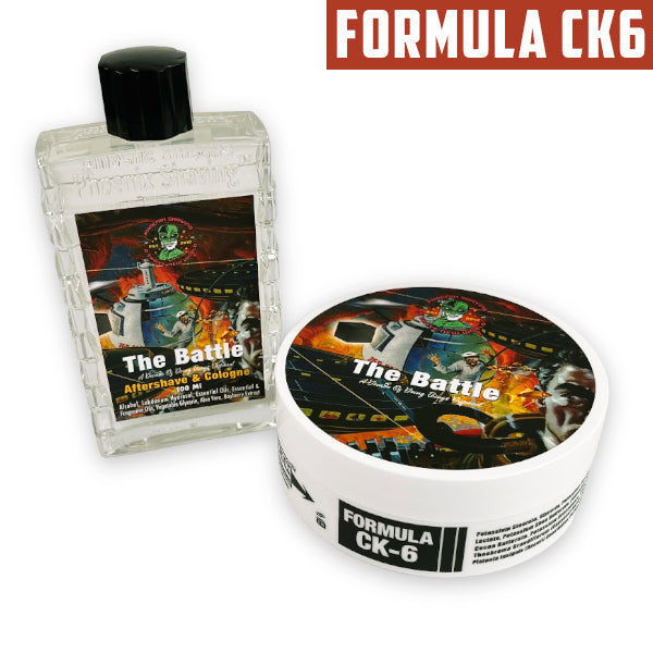 The Battle Artisan Shaving Soap & Aftershave Bundle Deal | Ultra Premium CK-6 Formula - Phoenix Artisan Accoutrements