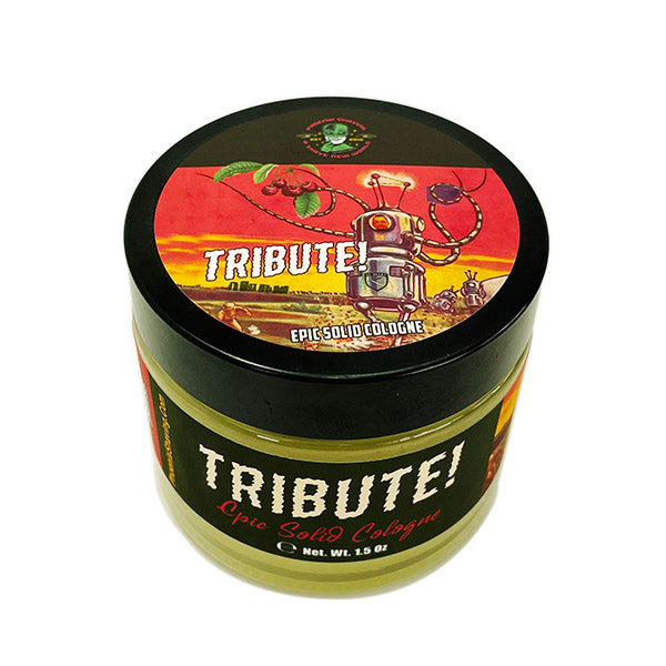 Tribute Solid Cologne | Contains Prickly Pear Oil | Cherry & Sandalwood - Phoenix Artisan Accoutrements