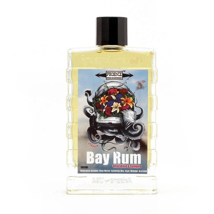 Clásico Bay Rum Aftershave Cologne | Made with Essential Oils & NO Clove! - Phoenix Artisan Accoutrements