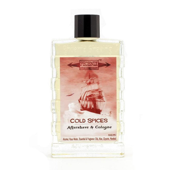 Cold Spices Aftershave Cologne | Lightly Mentholated | Homage to Old Spice Shulton's Formula - Phoenix Artisan Accoutrements