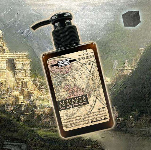 AGHARTA Star Jelly Aftershave ~ A Whole New Species of Aftershave - Lightly Mentholated | 150 Ml - Phoenix Artisan Accoutrements