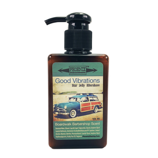 Good Vibrations Star Jelly Aftershave ~ A Whole New Species of Aftershave - Mentholated | 150 Ml - Phoenix Artisan Accoutrements