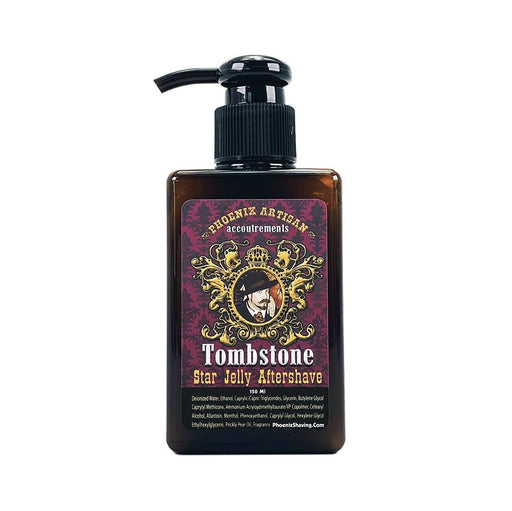 Tombstone Star Jelly Aftershave | The Scent of the Wild West | Lightly Mentholated - Phoenix Artisan Accoutrements