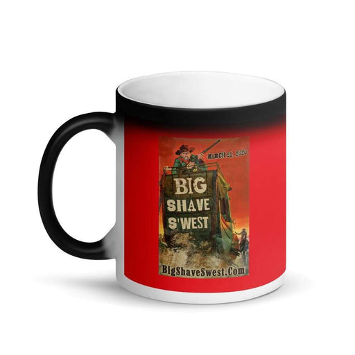 Big Shave S'west 20/20 Matte Black Magic Coffee Mug - Phoenix Artisan Accoutrements