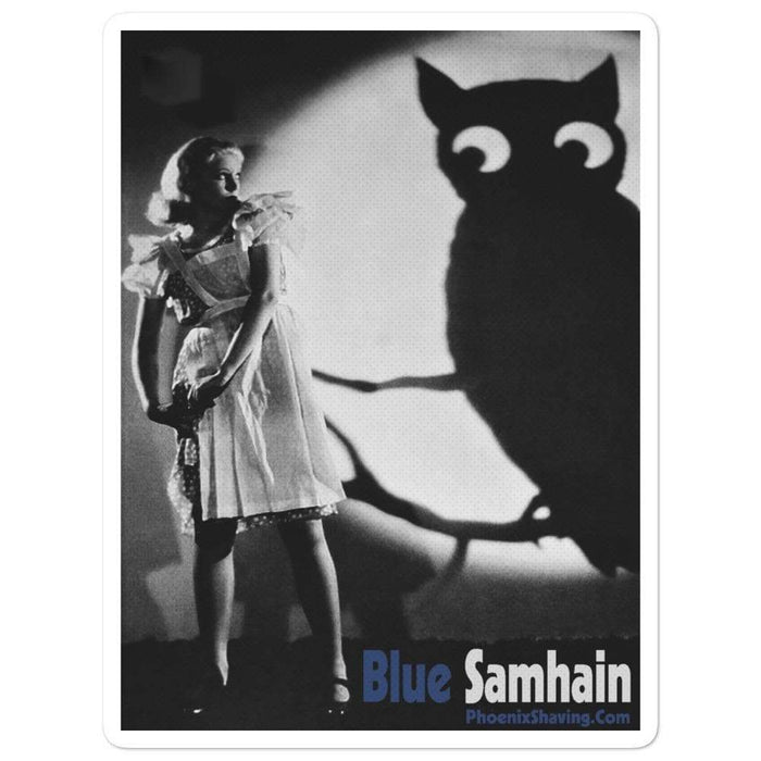 Blue Samhain Vinyl Bubble-Free Stickers | Available in 3 Sizes - Phoenix Artisan Accoutrements