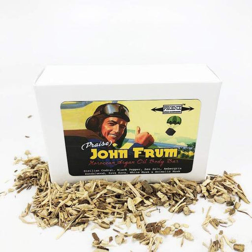 John Frum Moroccan Argan Oil Body Soap | Your New Favorite Musk! - Phoenix Artisan Accoutrements