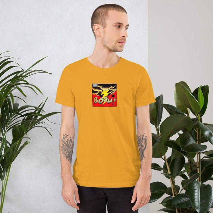 "BOOM!" Short-Sleeve Unisex T-Shirt - Phoenix Artisan Accoutrements