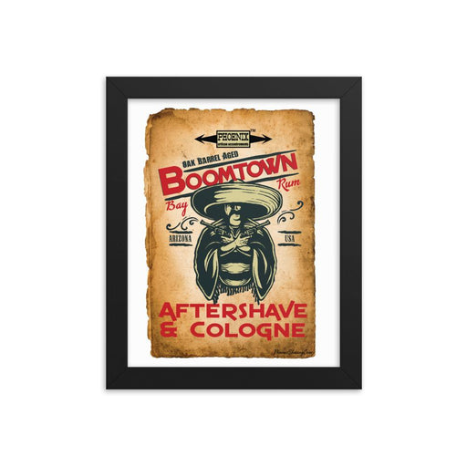 Boomtown Bay Rum "The Ugly" Framed Print - Phoenix Artisan Accoutrements