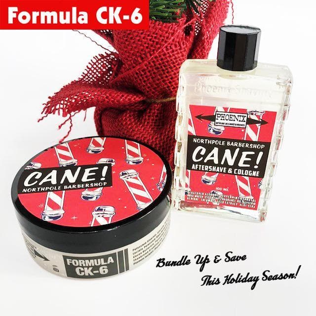 CANE Shaving Soap & Aftershave Cologne | Seasonal Bundle! CK-6 Formula | 4 oz - Phoenix Artisan Accoutrements