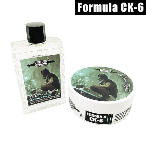 La Tierra Mojada Artisan Shaving Soap & Aftershave Bundle Deal | Ultra Premium CK-6 Formula | 4 oz - Phoenix Artisan Accoutrements