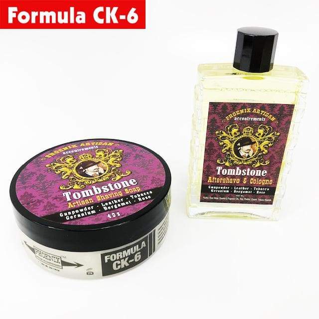 Tombstone Artisan Shaving Soap & Aftershave Cologne Bundle Deal | Ultra  Premium Formula CK-6