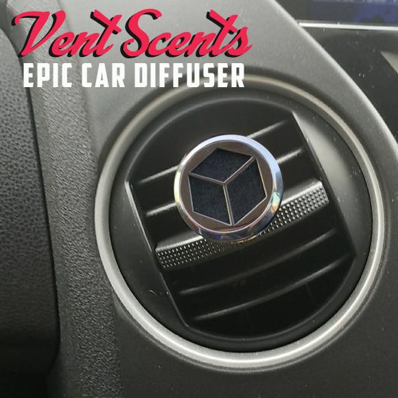 Vent Scents Car Air Freshener Diffuser | 1 Pad & Fragrance Included | Choose Your Favorite Phoenix Scent! - Phoenix Artisan Accoutrements