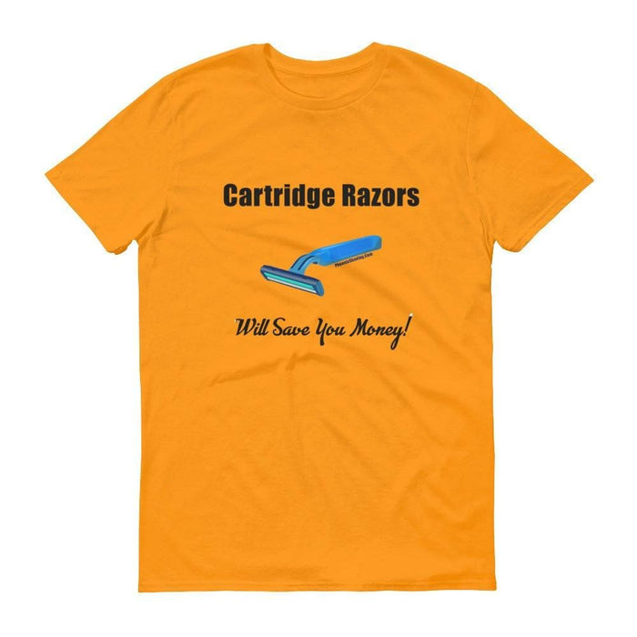 Cartridge Razors Will Save You Money Short sleeve t-shirt - Phoenix Artisan Accoutrements