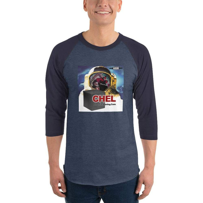 CHEL 3/4 sleeve raglan Baseball T-shirt - Phoenix Artisan Accoutrements